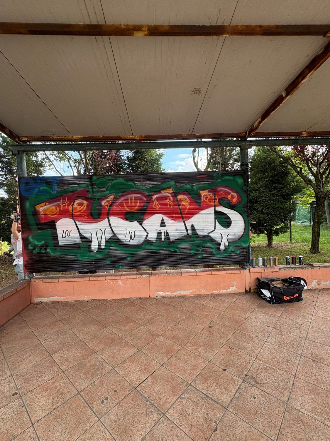 TUCANS piece completed by the GET teenagers