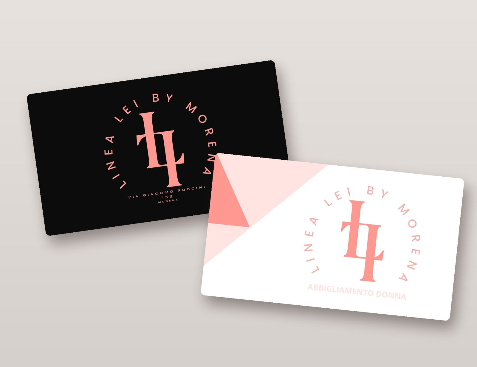 Linea Lei business card mockup