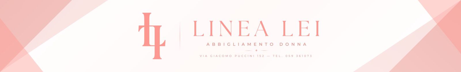 Linea Lei shop sign design